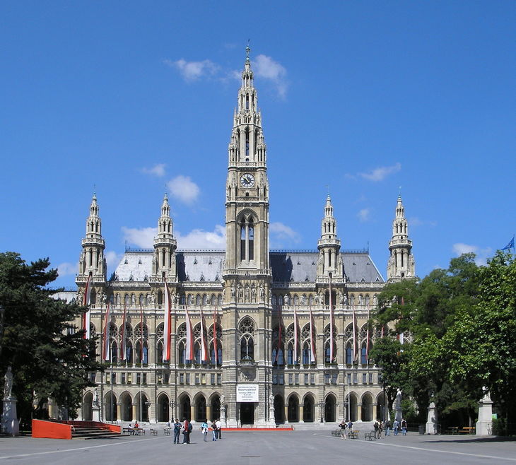 Rathaus Wien, Österreich